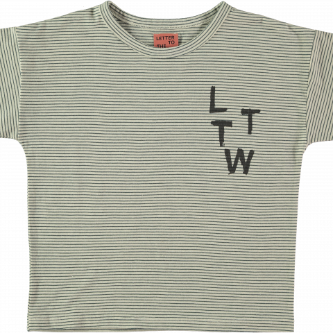 Tee-shirt LETTER TO THE WORLD
